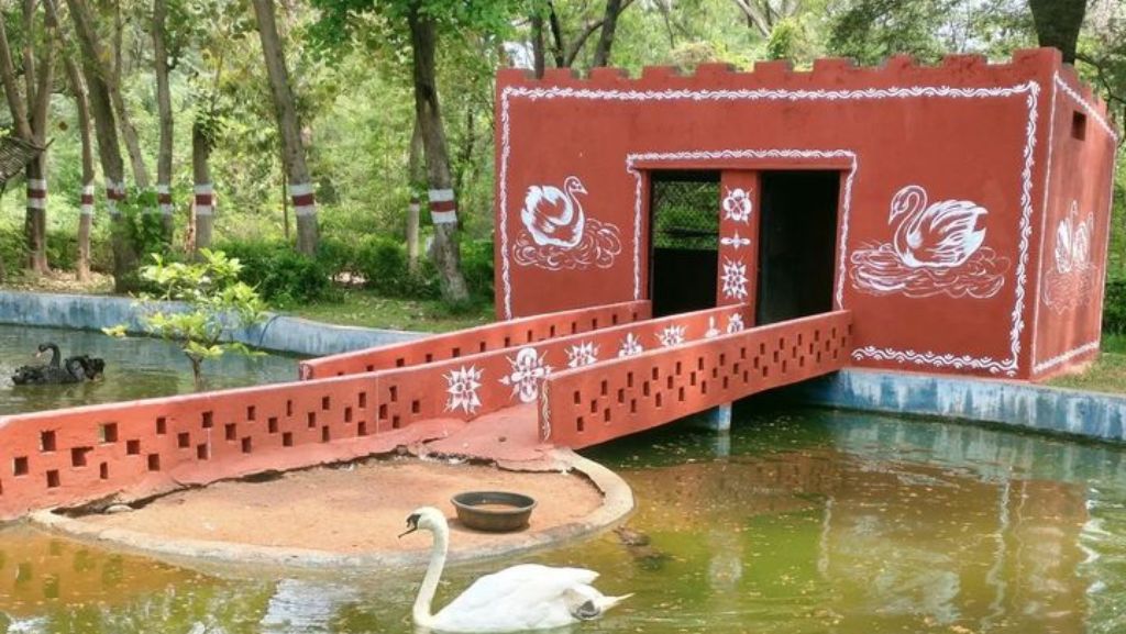 Kakatiya Zoo Park duck house