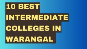 Best Intermediate Colleges in Warangal